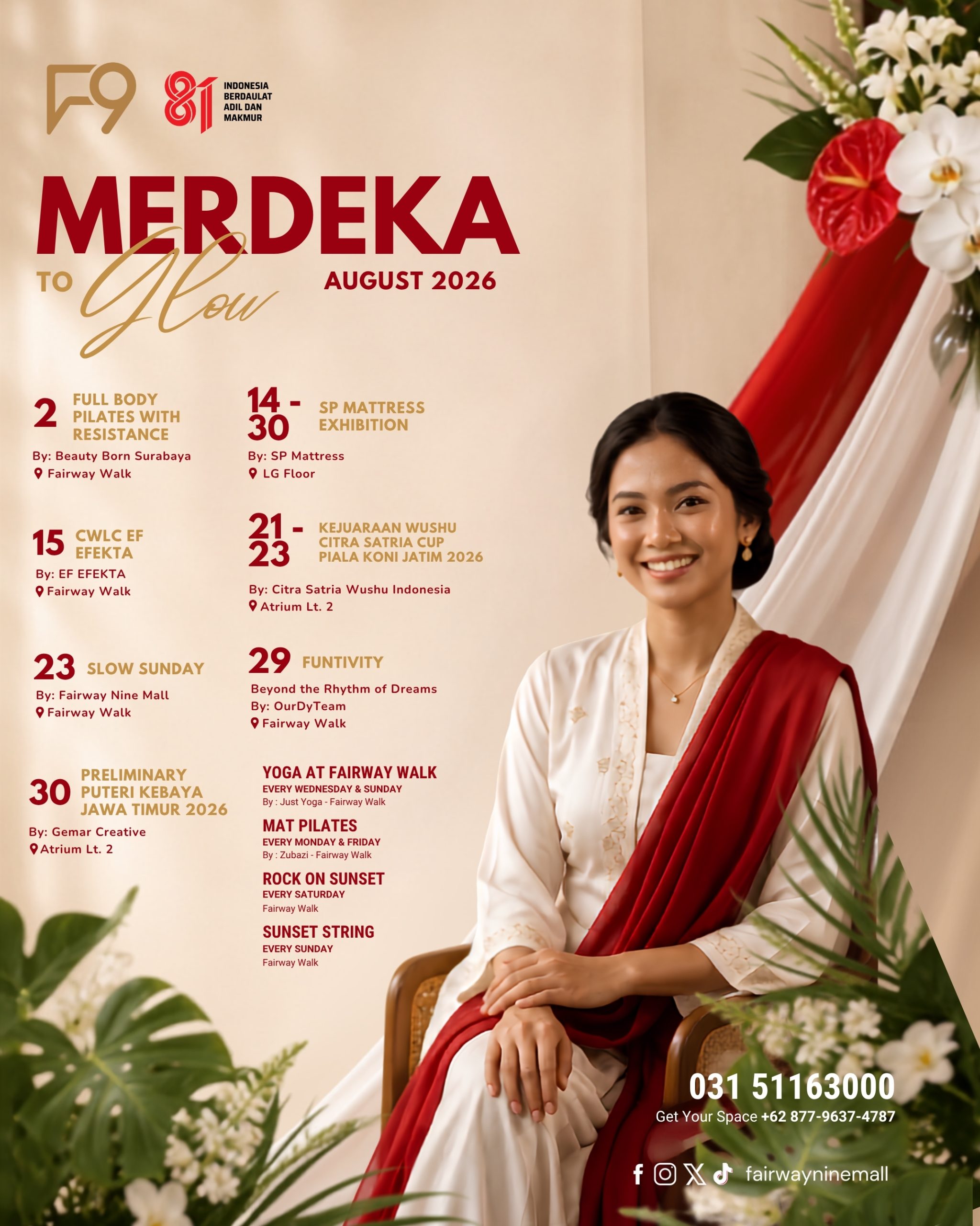 August Event - Fairway Nine Mall